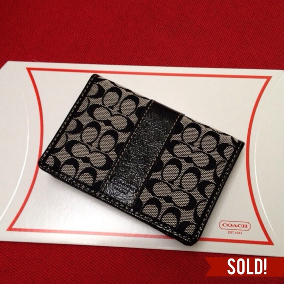 🚫SOLD🚫Coach wallet card case.Brand New!