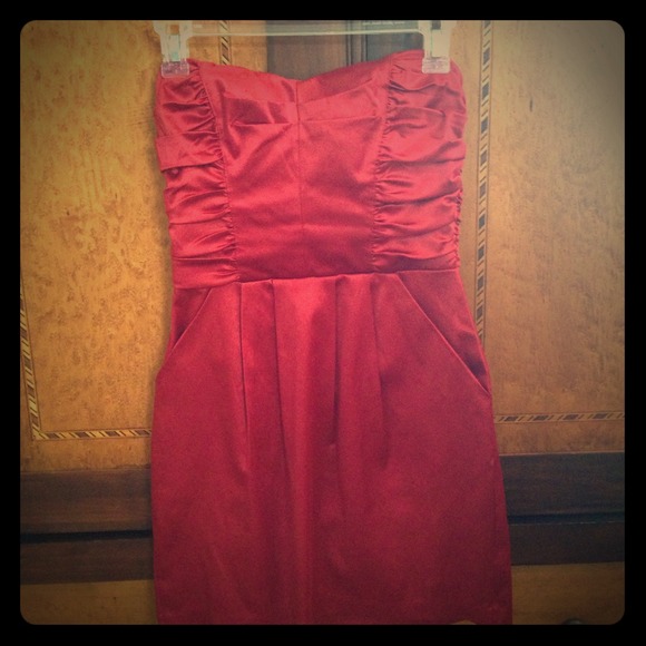 Red Speechless Dress