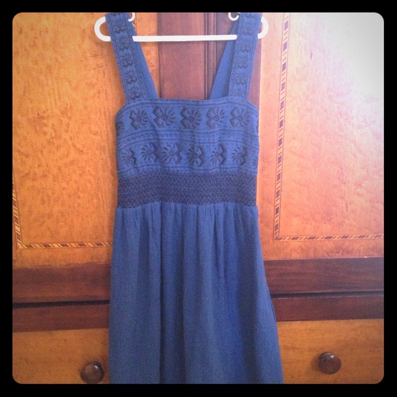 Blue Delia's dress