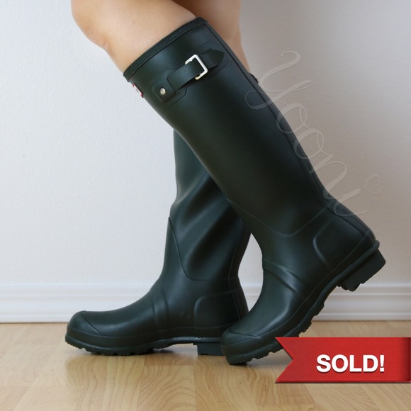 HUNTER Boots in Hunter Green