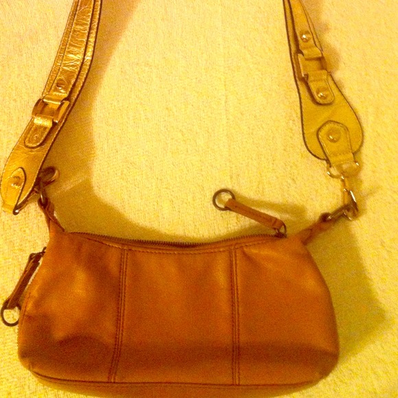 Steve Madden Small tan leather bag