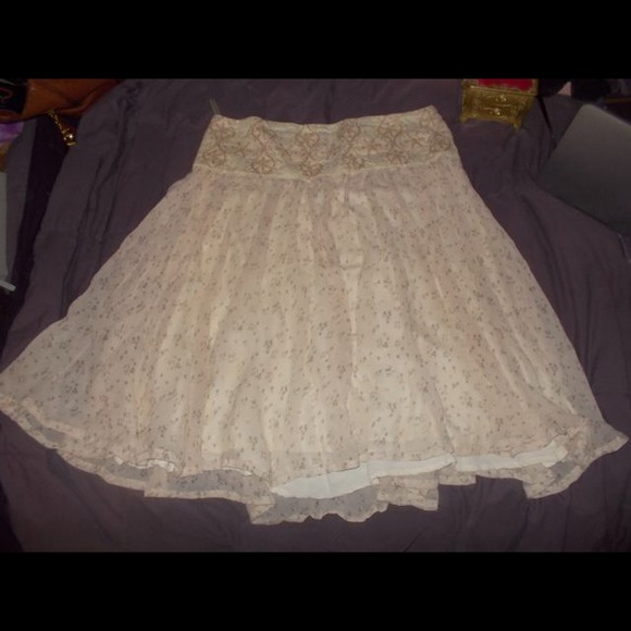 Flowy skirt.