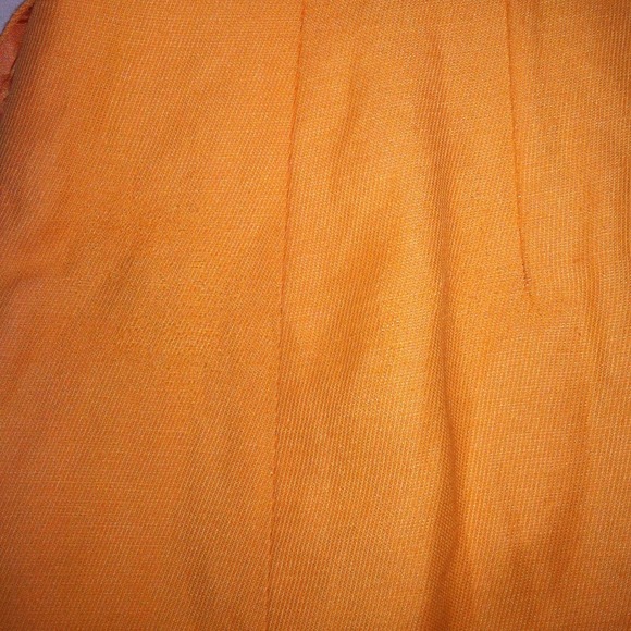 ๐HP!๐Ann Taylor Tangerine Linen/Rayon Blazer - Picture 4 of 4
