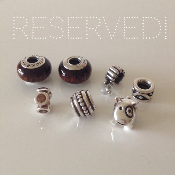 RESERVED! 7 Pandora Charms