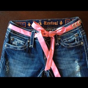 JCrew Dark Pink Silk jewelry Belt