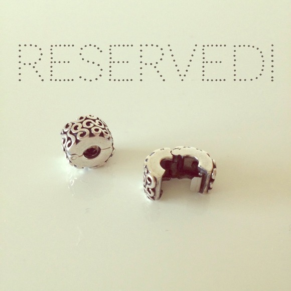 RESERVED! 2 Pandora Clasps