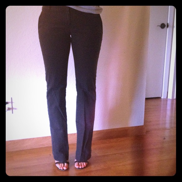 Classic black pants- 95% 5% spandex