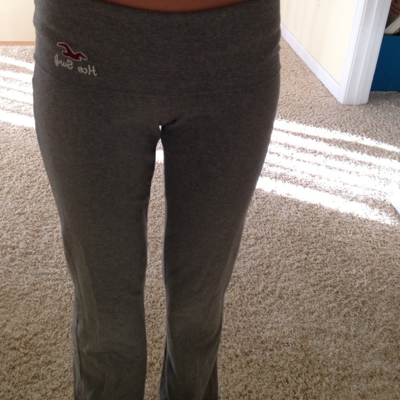 Hollister Grey Yoga Pants