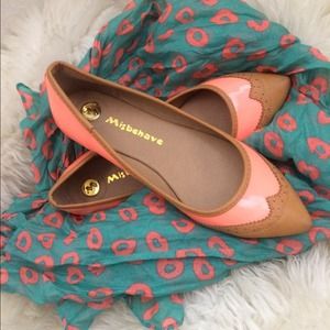 Bundle Neon flats&scarf