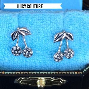 Juicy Couture Cherry Stud Earrings