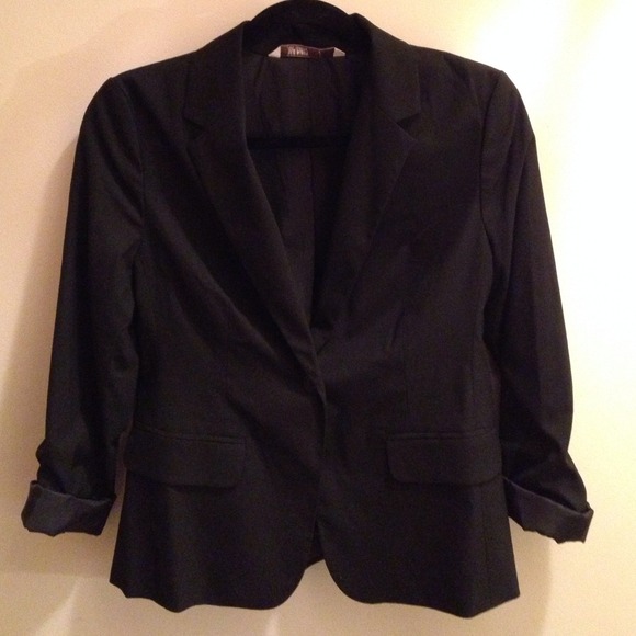 Size Small Black One Button Blazer