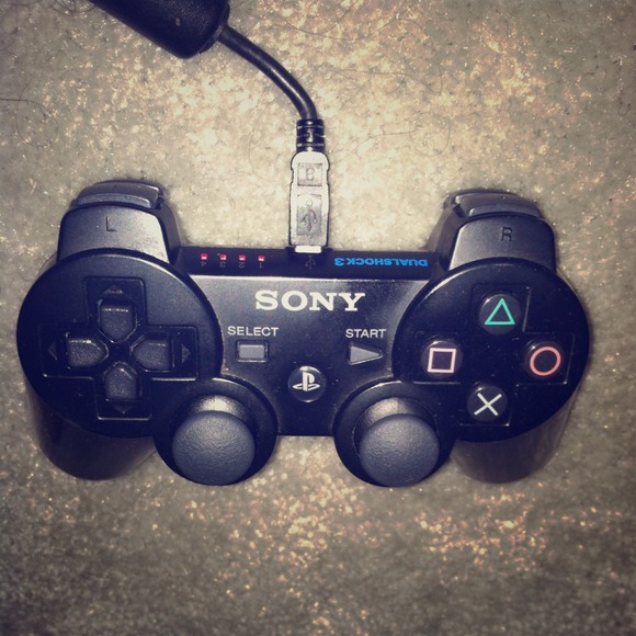 Black PS3 Controller