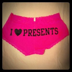 New Victoria's Secret Pink Low Rise Boyshort Sz S