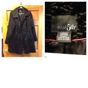 Black east 5th coat