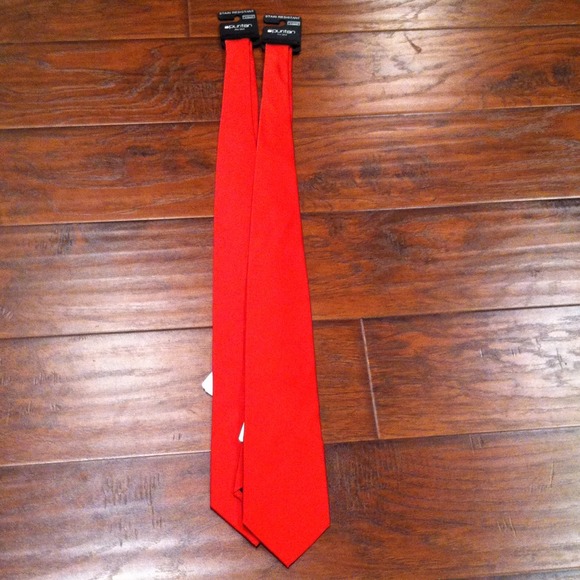 Men's stain resident Puritan red ties! NWT!