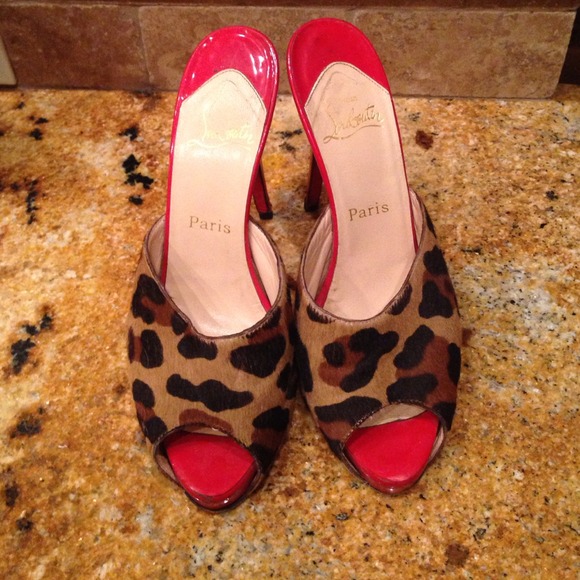 Christian Louboutin Pony Hair Pumps sz 40