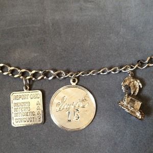 All (925) sterling silver bracelet.