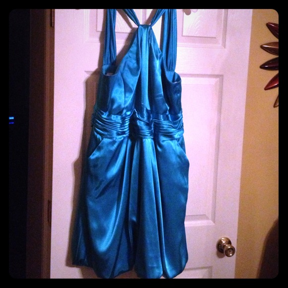 Beautiful bridesmaid dress from David's Bridal.