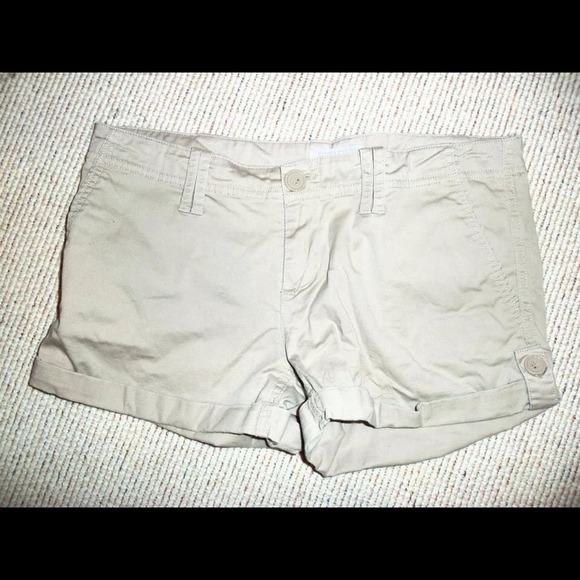 Cream Colored Shorts
