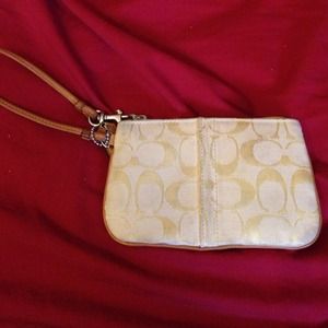 Coach wristlet