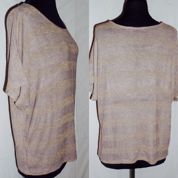 ❌BUNDLED❌Taupe gold lightweight dolman sweater - Picture 2 of 3