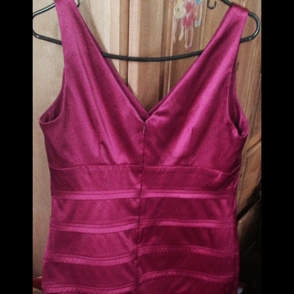 Beautiful Burgundy Dress - Picture 2 of 3