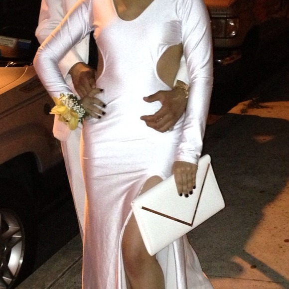 Customize white dress S - Picture 2 of 4