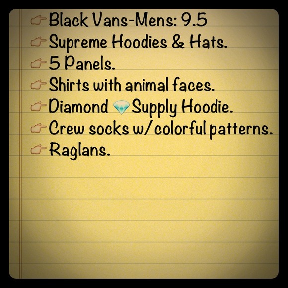 Some things that I'm looking for!