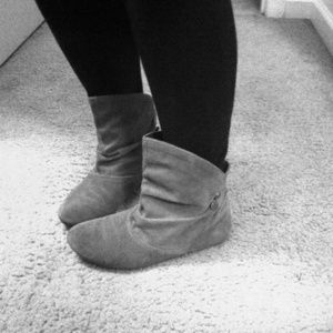 Grey Booties