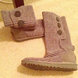 Gray Ugg boots