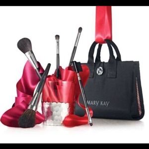 Make-up brush set with bag