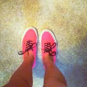 pink vans NWOT