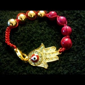 SOLD!!! Red and gold bracelet.