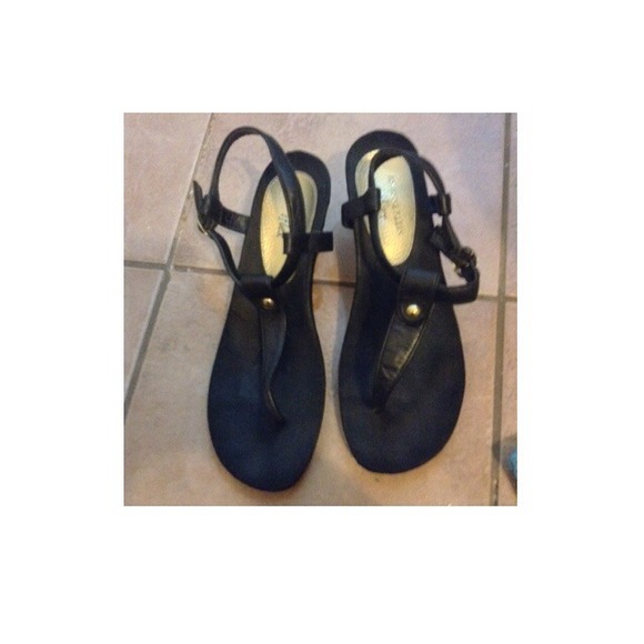 Anne Klein Iflex  wedge sandals