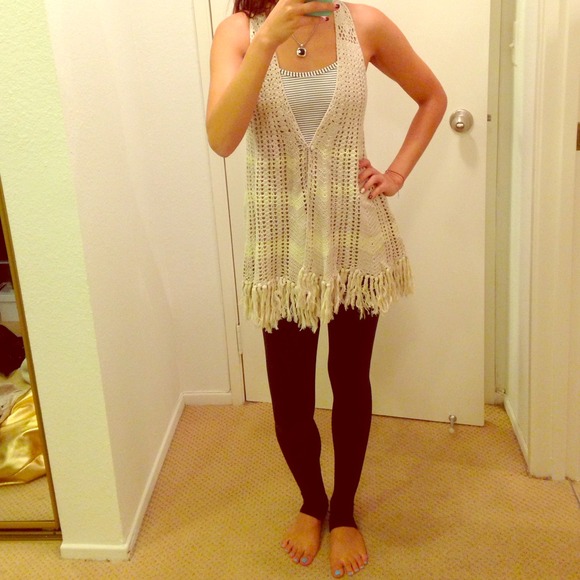 Free People Tops - Pretty knit free people vest