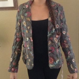 Biya embroidered blazer