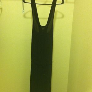 VS black maxi dress
