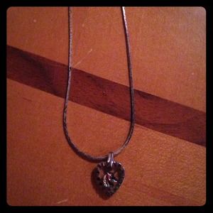 *HOLD* Crystal unicorn heart charm