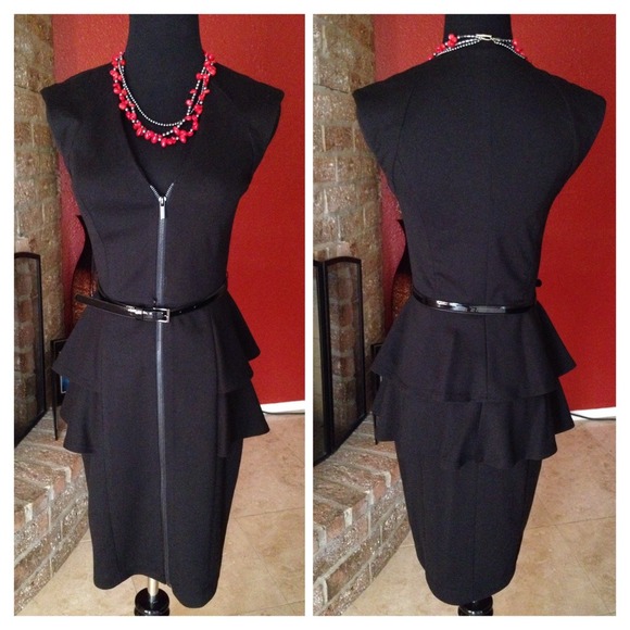 NWT Jessica Simpson peplum dress