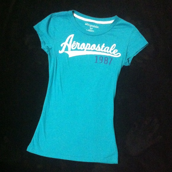 SOLD Aeropostale turquoise t-shirt
