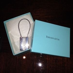 Tiffany & co Sterling key ring