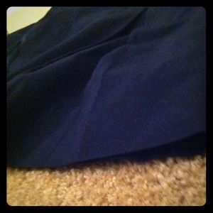 Navy skirt