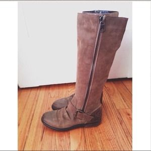 Genuine leather riding boot, Steve Madden