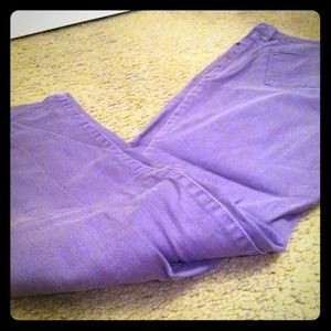 Purple Denim Skinnys