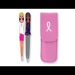 Breast Cancer Awareness Tweezer/Nail File Set