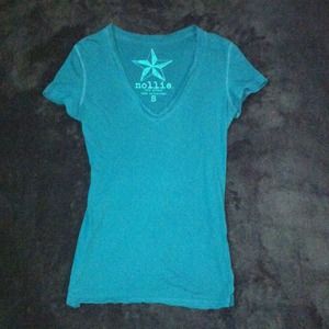 SOLD Nollie women's v-neck shirt ~ size S