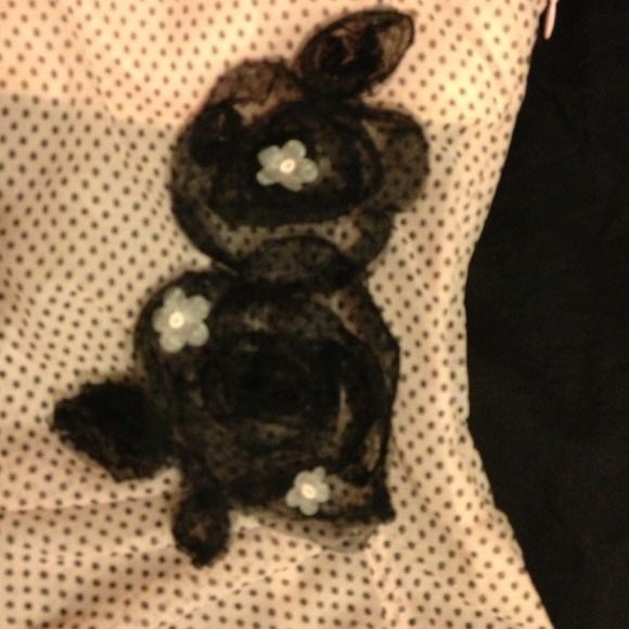 NWOT Rare Polka Dot Corset Style - Picture 3 of 3