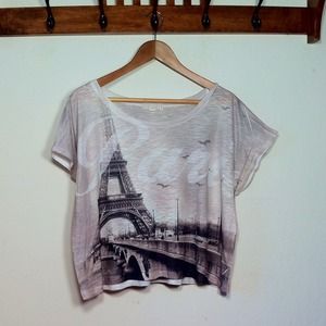 🇫🇷Paris Flowy Tee from Forever 21🇫🇷