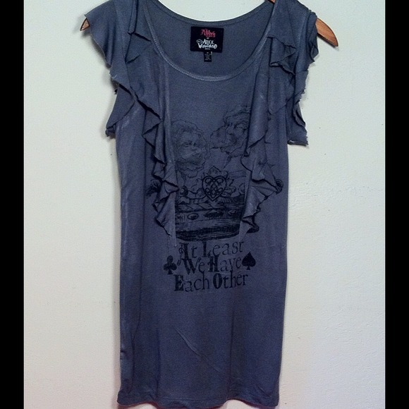 🌹Ruffled Alice in Wonderland Tank🌹