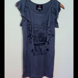 🌹Ruffled Alice in Wonderland Tank🌹